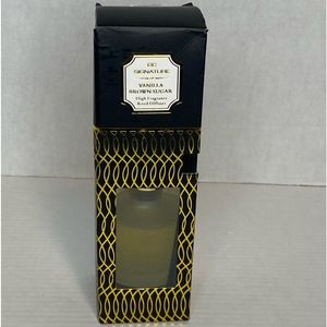 GC SIGNATURE VANILLA BROWN SUGAR REED DIFFUSER. High Fragrance. 3.52Oz. NIB